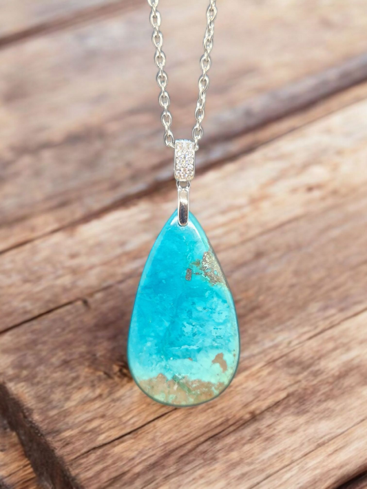 Pendentif Chrysocolle