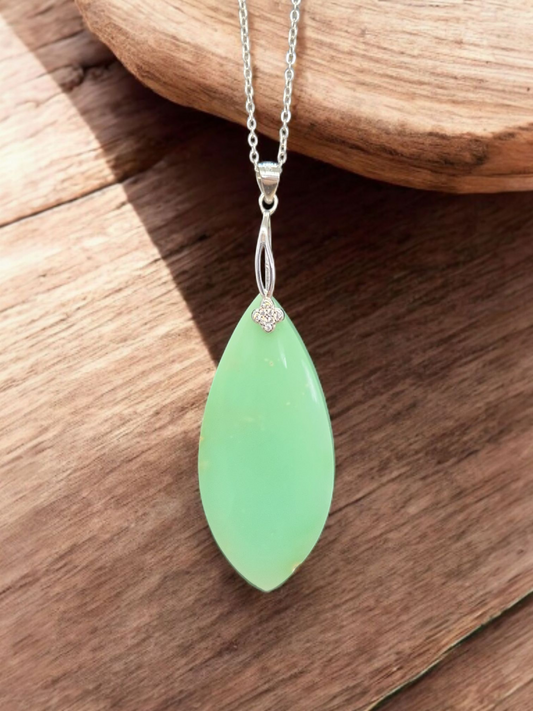 Pendentif Chrysoprase