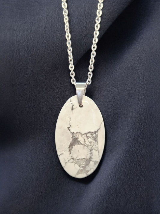 Pendentif Howlite
