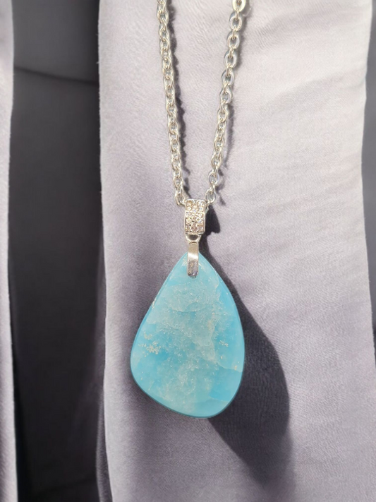 Pendentif Hemimorphite
