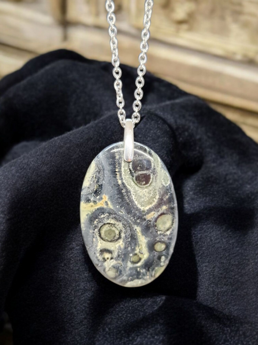 Pendentif Jaspe Kambaba