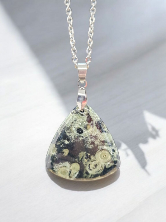 Pendentif Jaspe Kambaba