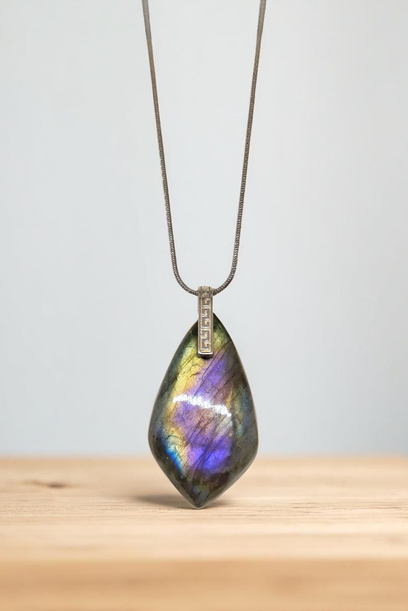 Pendentif Labradorite violette