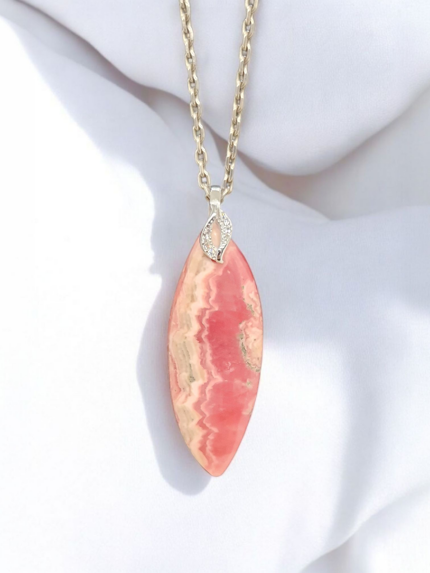 Pendentif Rhodochrosite