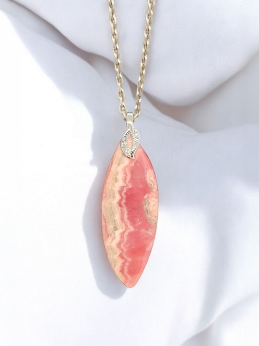 Pendentif Rhodochrosite