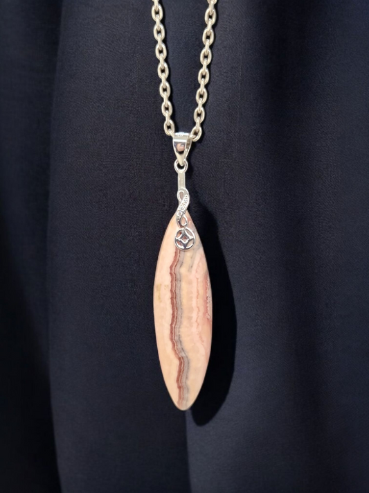 Pendentif Rhodochrosite