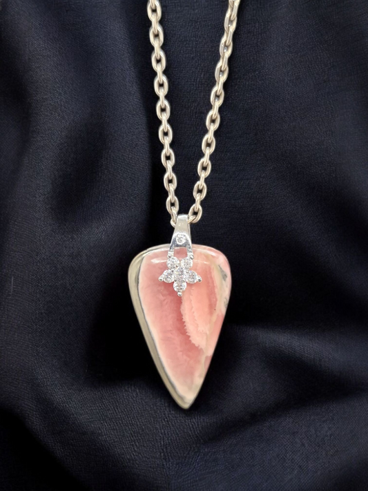 Pendentif Rhodochrosite