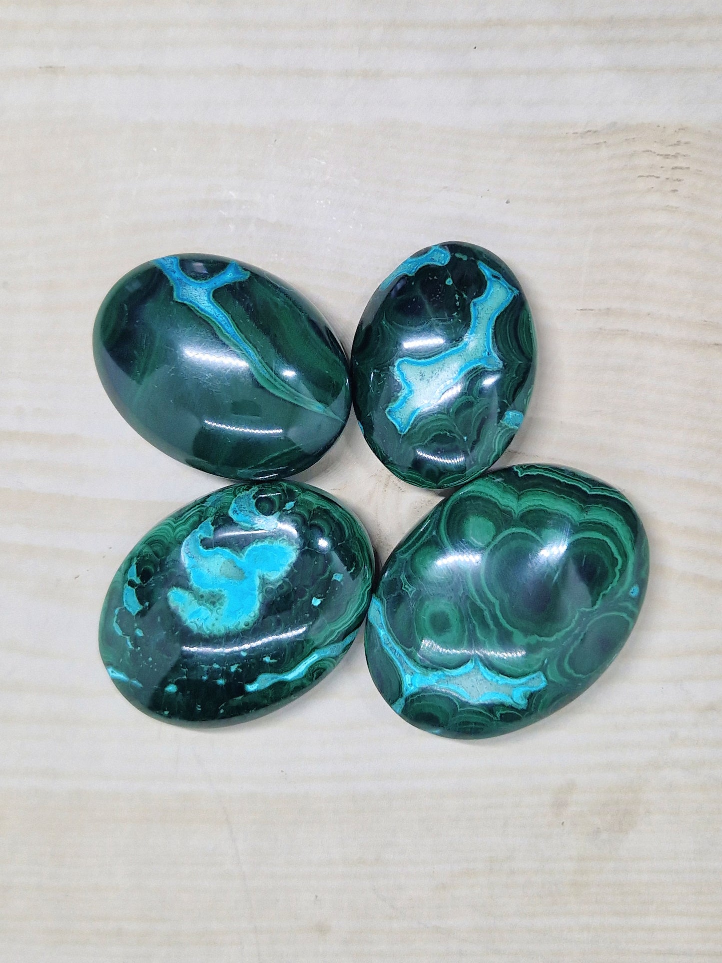 Galets Malachite Chrysocolle