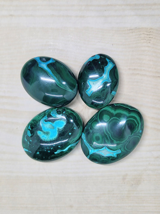 Galets Malachite Chrysocolle