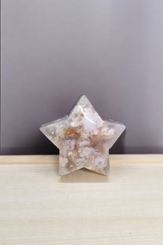 Etoile Agate fleur de cerisier