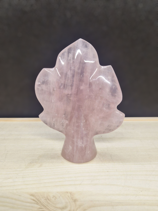 Feuille Quartz rose