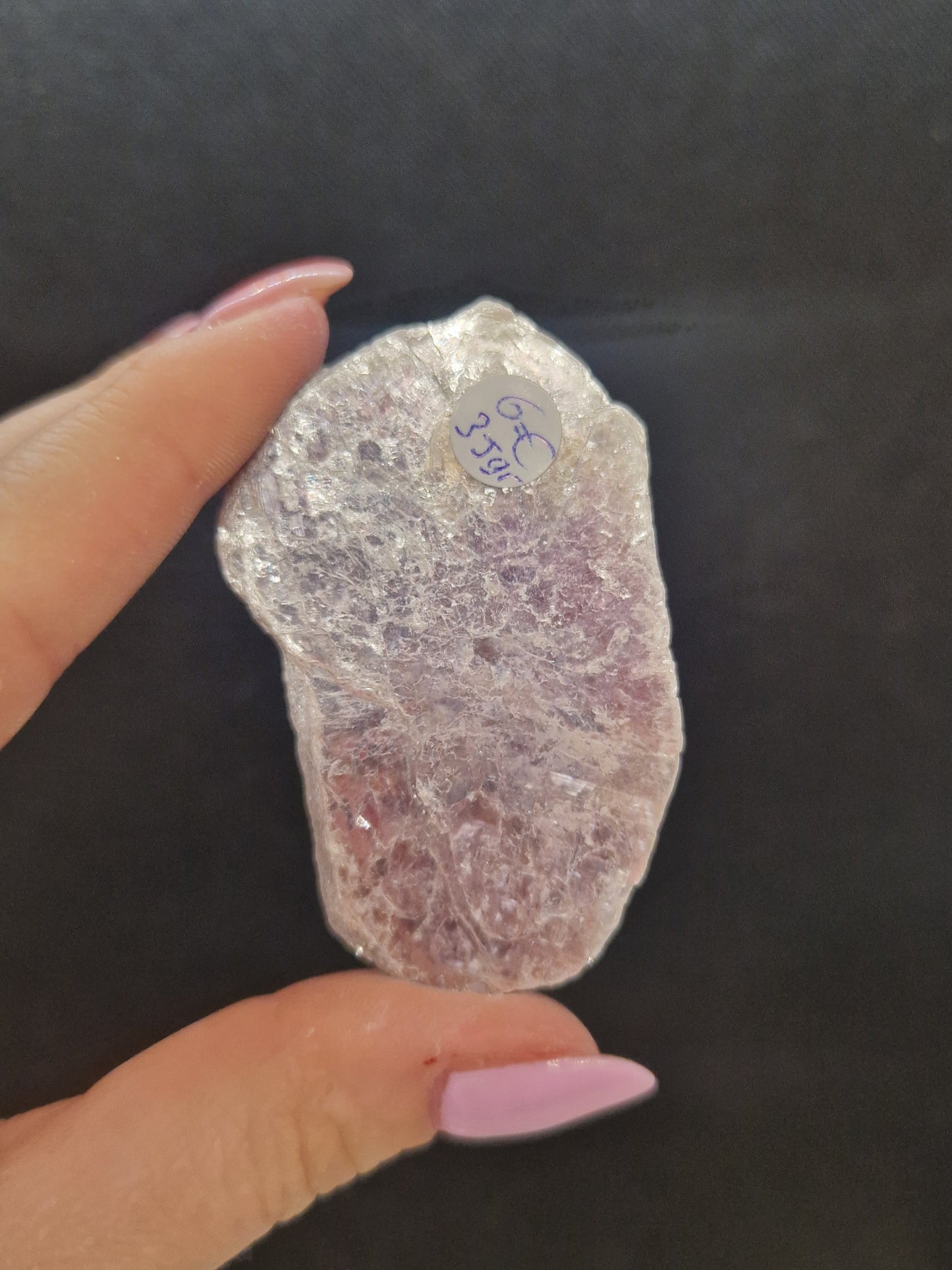 Tranches de Lépidolite mica