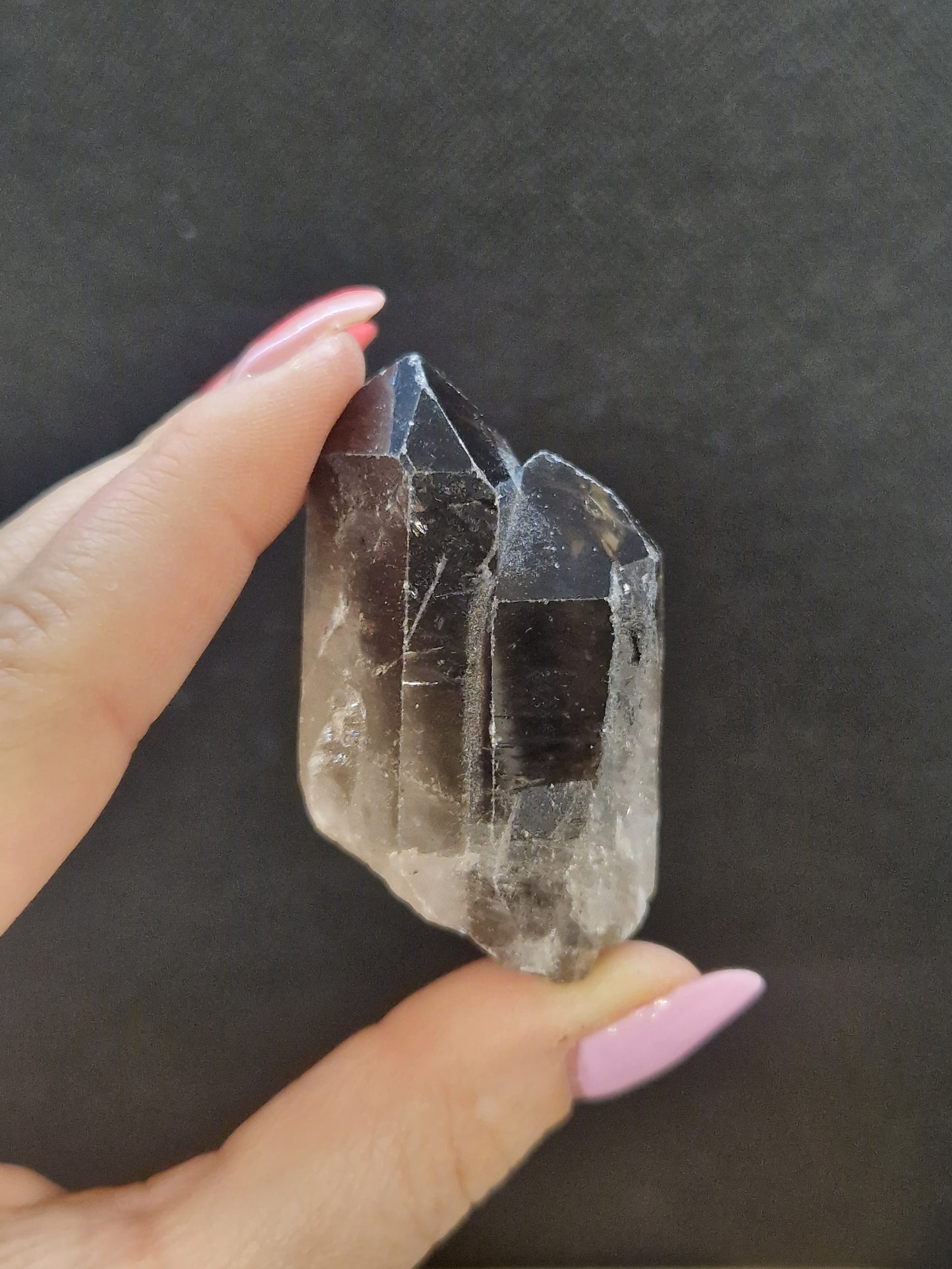 Druse Quartz fumé