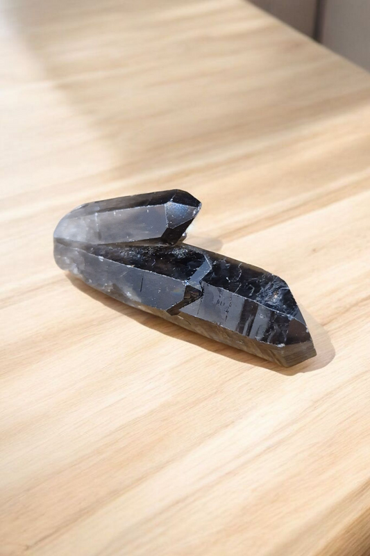 Druse Quartz fumé