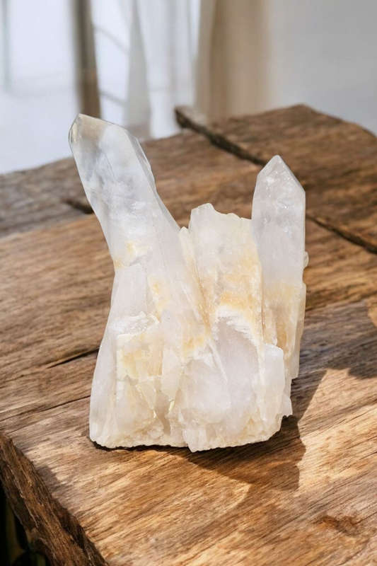 Druse de quartz