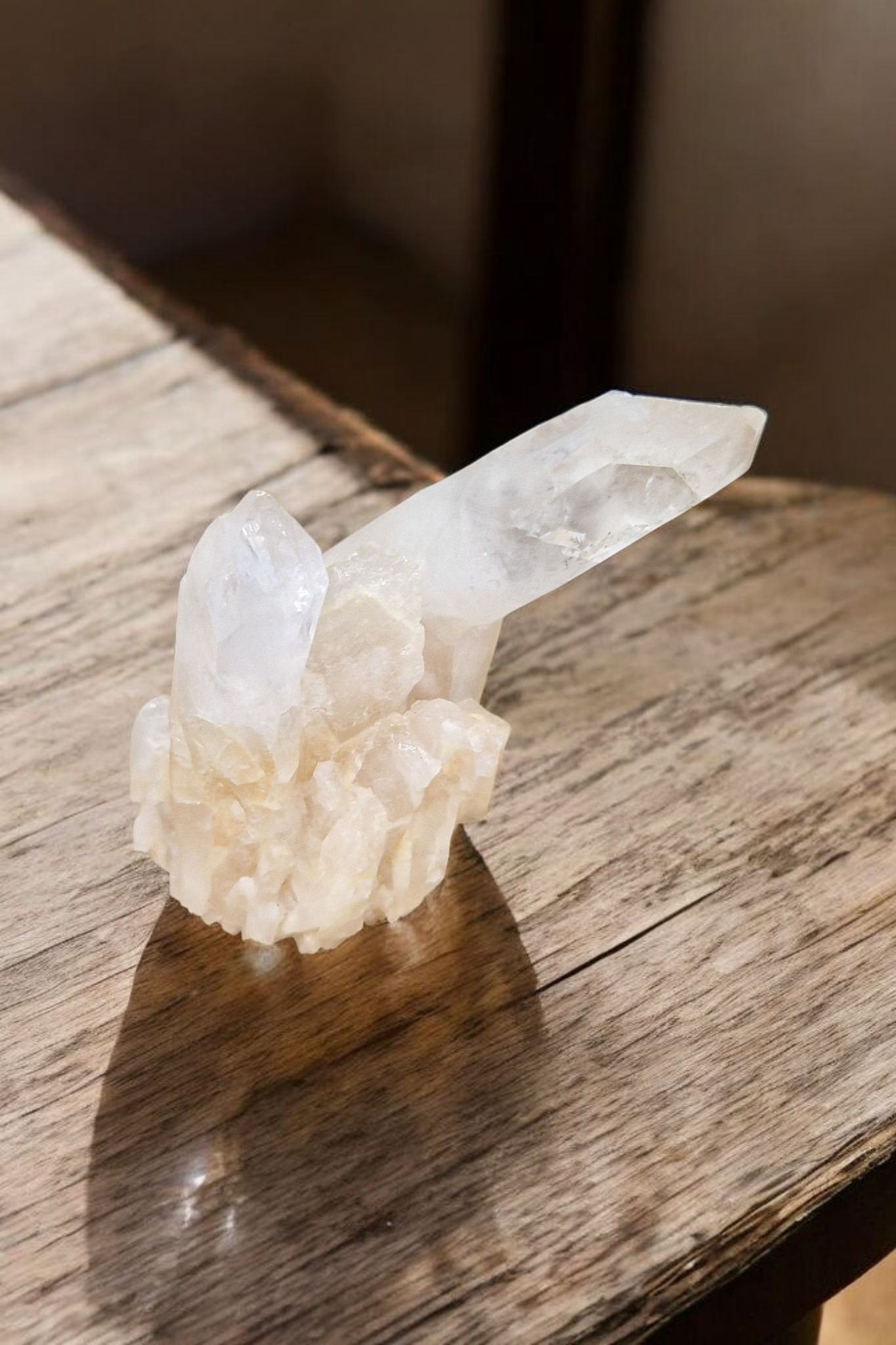 Druse de quartz