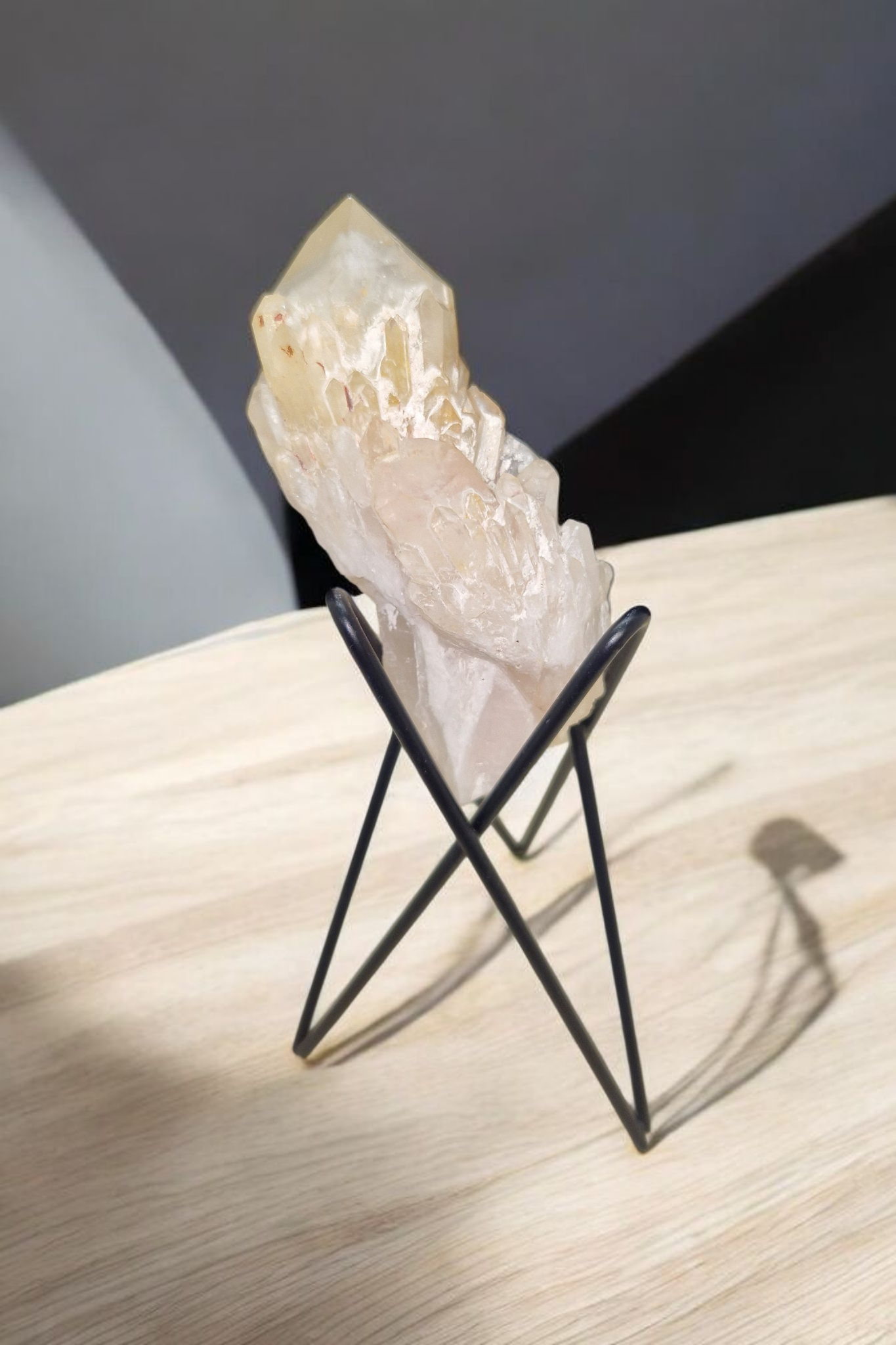 Druse de quartz
