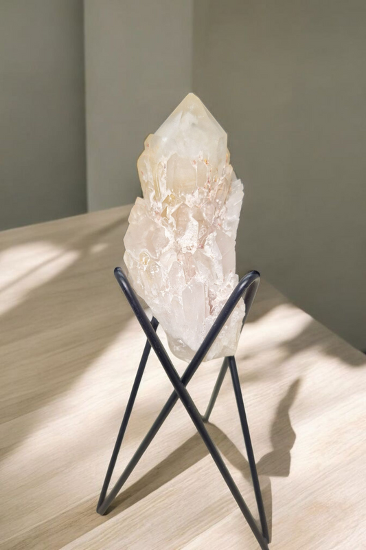 Druse de quartz