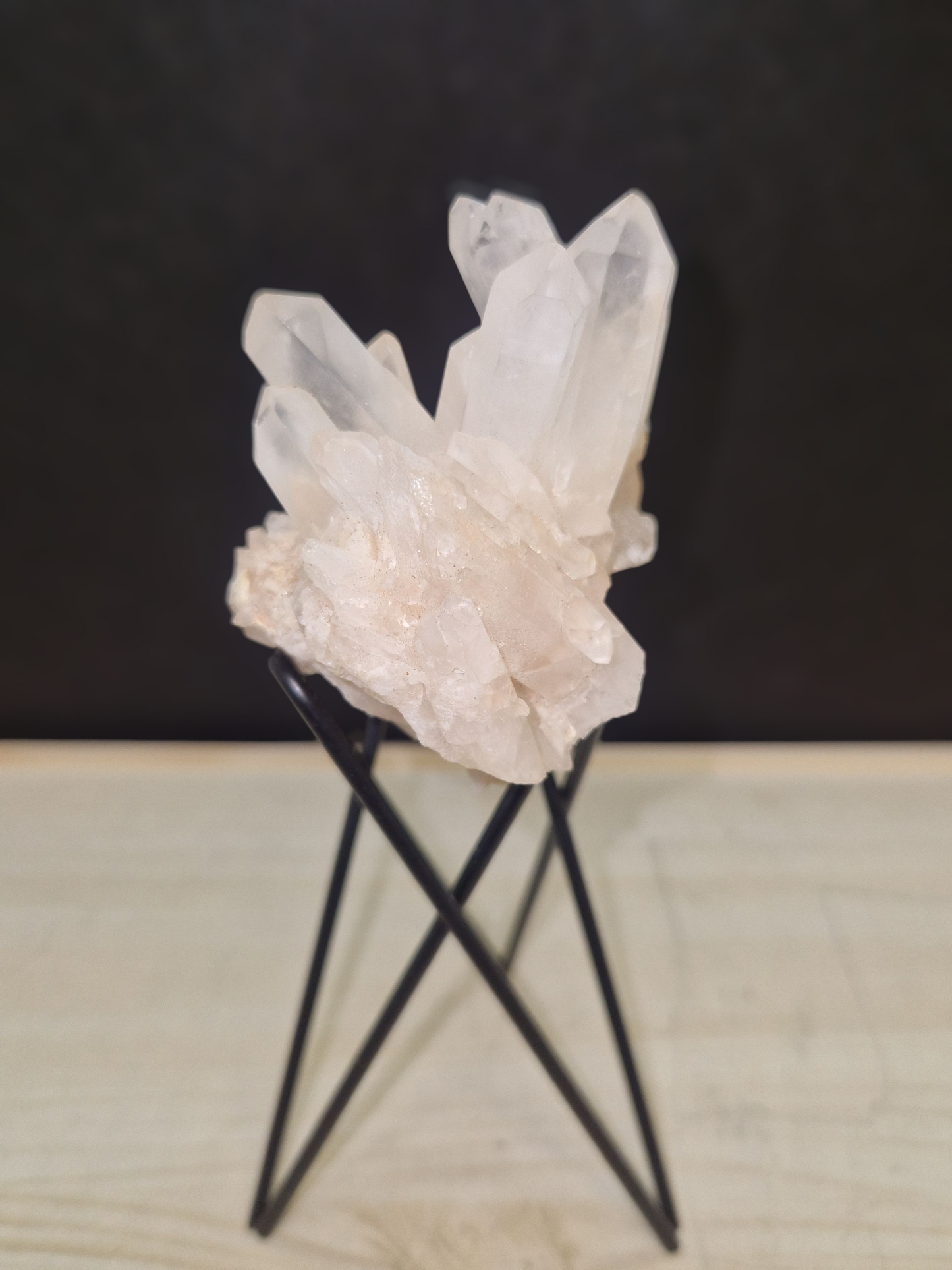 Druse de quartz