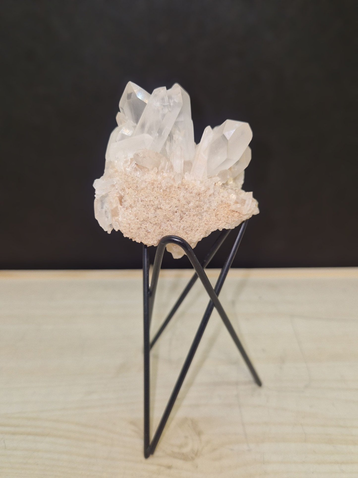 Druse de quartz