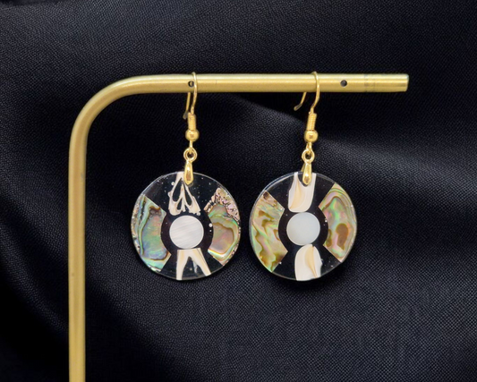 Boucles d'oreilles Nacre & Abalone