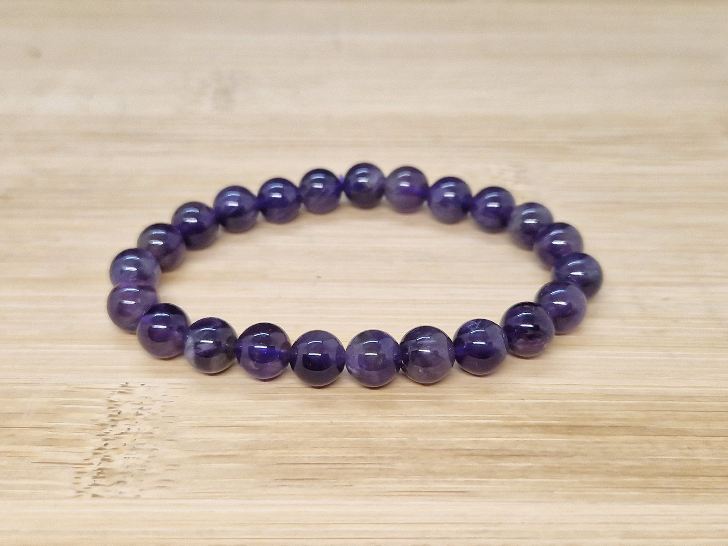 Bracelet Améthyste 8mm