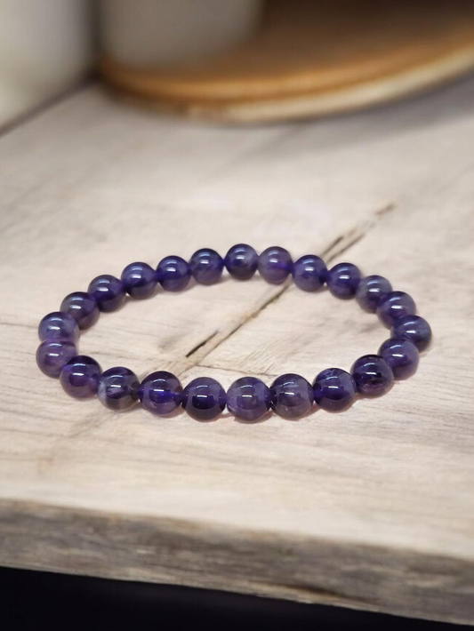 Bracelet Améthyste 8mm