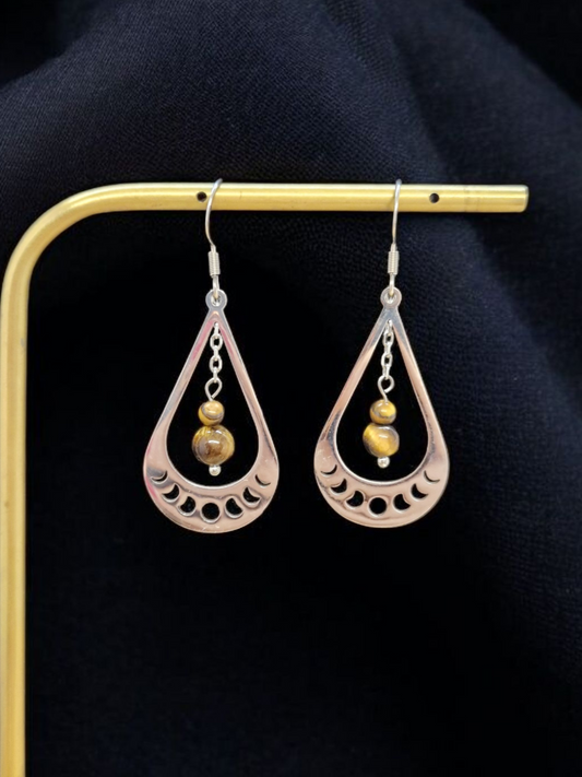 Boucles d'oreilles Phases lunaires
