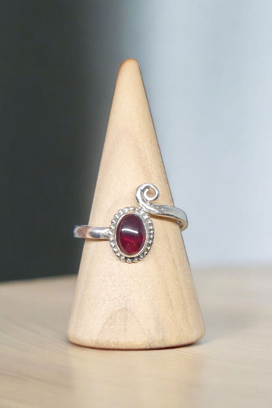 Bague Grenat Argent