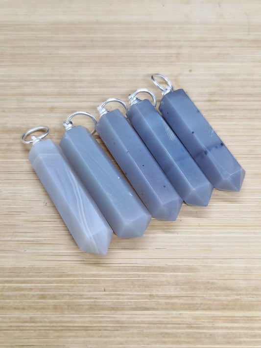 Pendentif pointe Agate