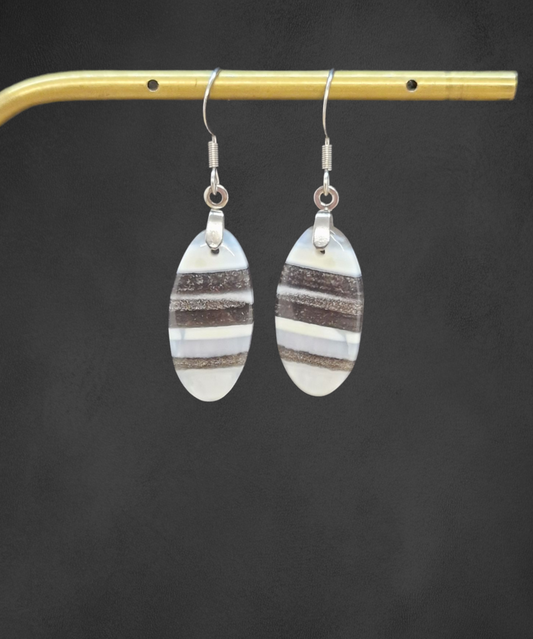 Boucles d'oreilles en Opale Owyhee