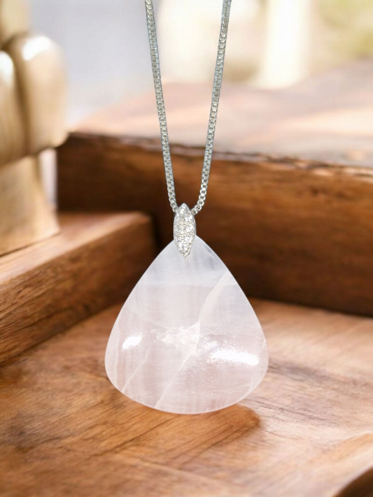 Pendentif Manganocalcite