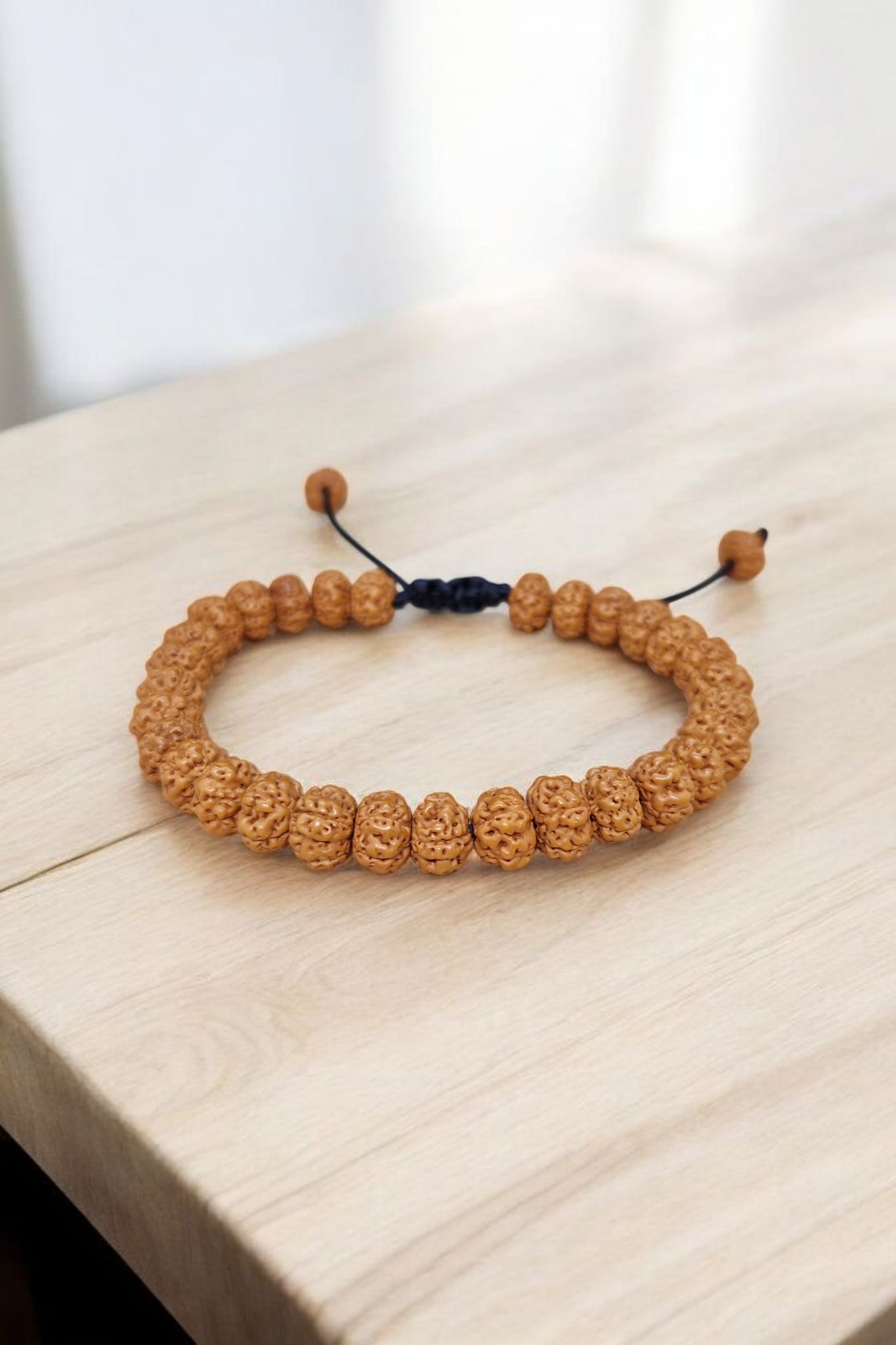 Bracelet Graines de Rudraksha