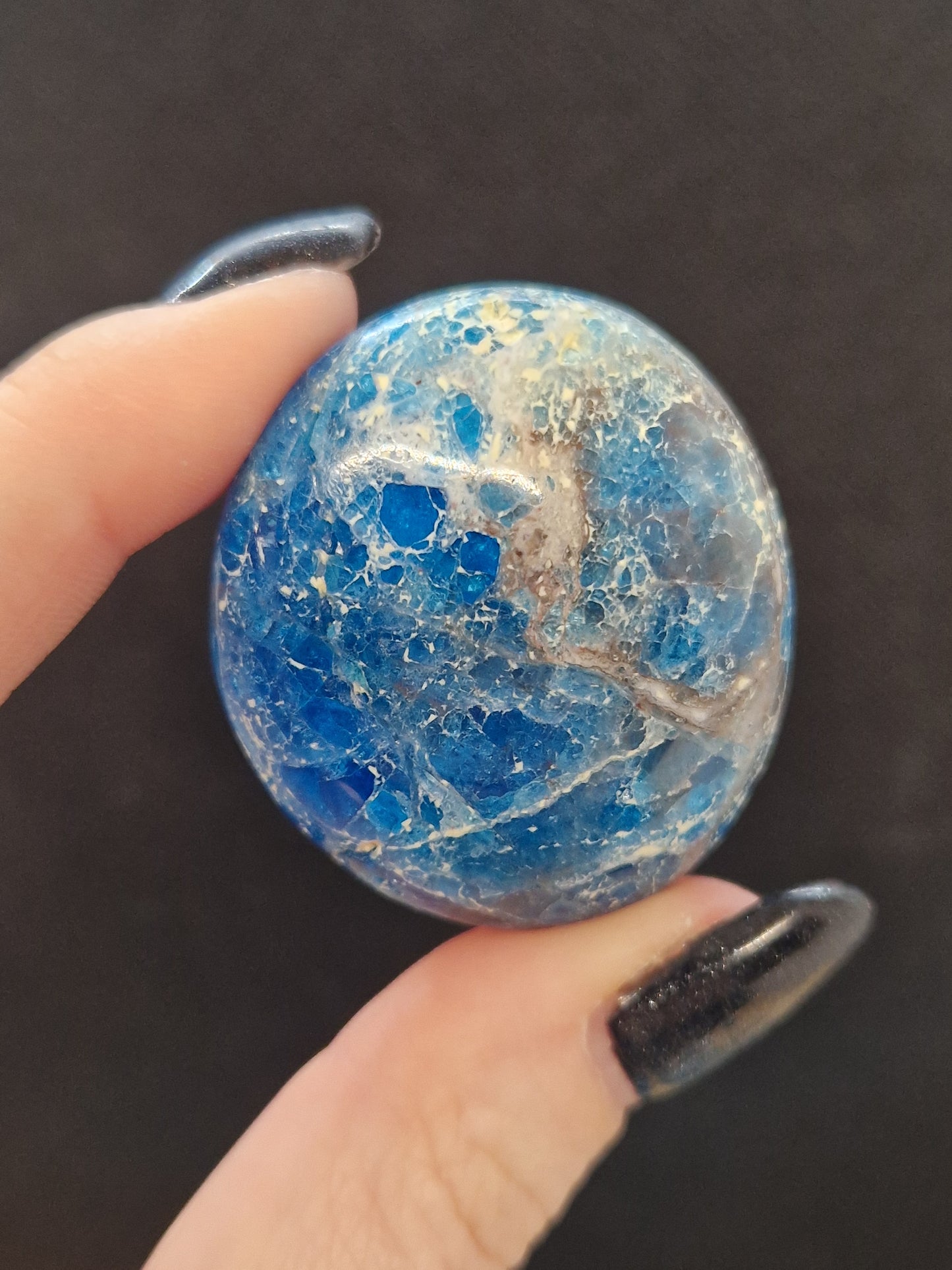 Galets Apatite bleue