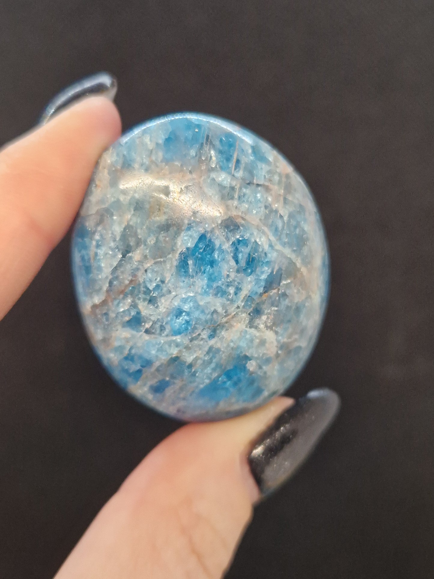 Galets Apatite bleue