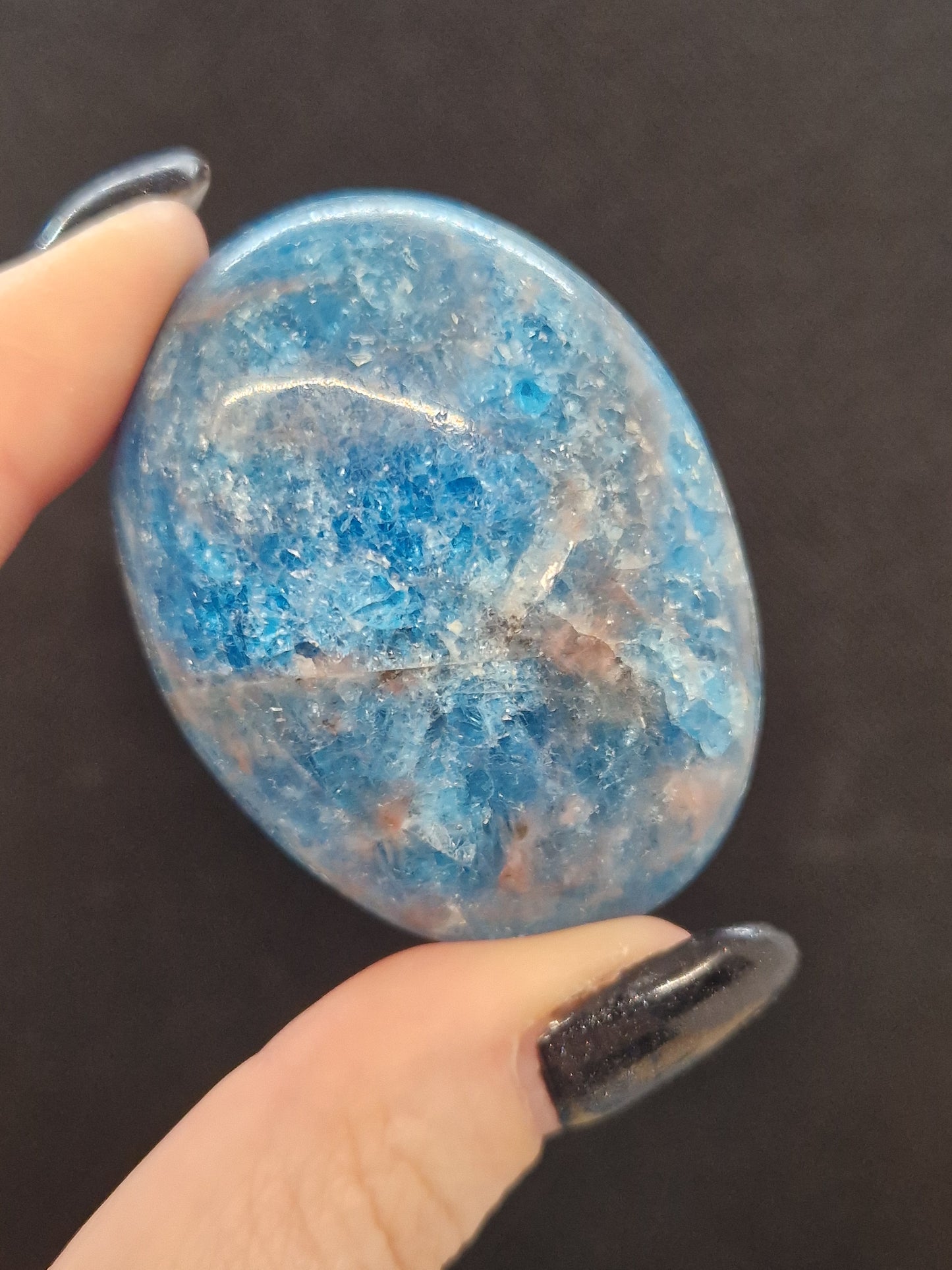 Galets Apatite bleue