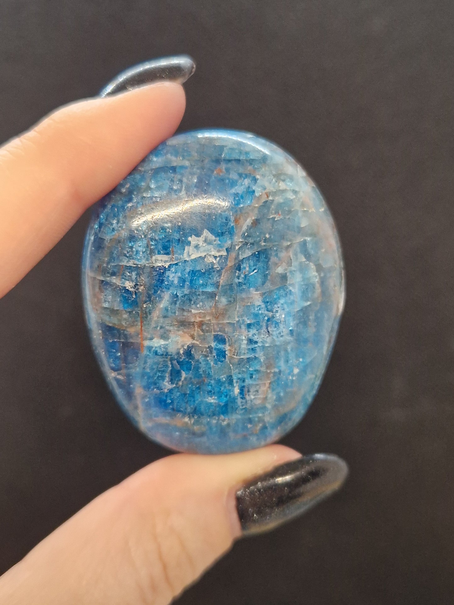 Galets Apatite bleue