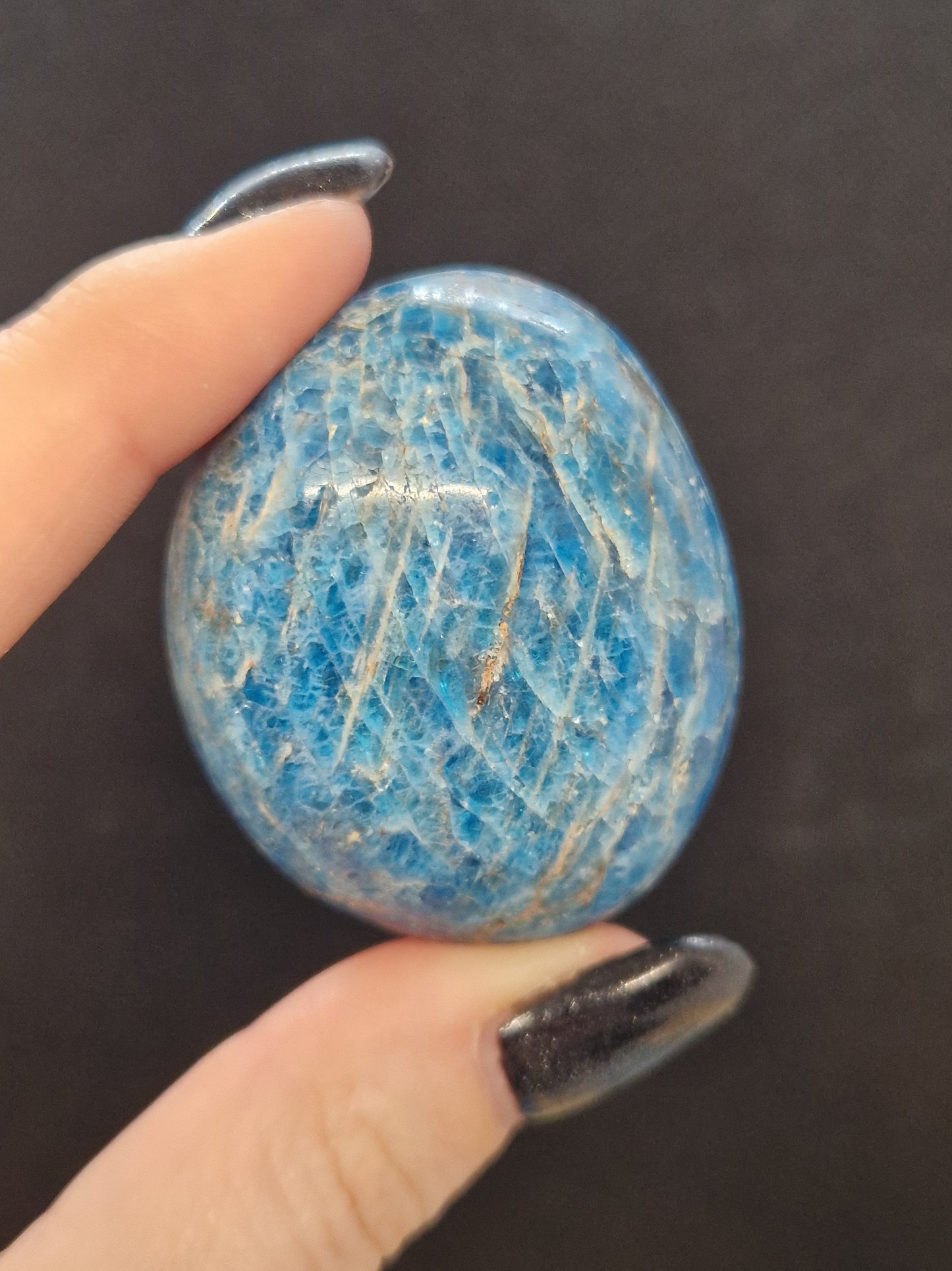 Galets Apatite bleue