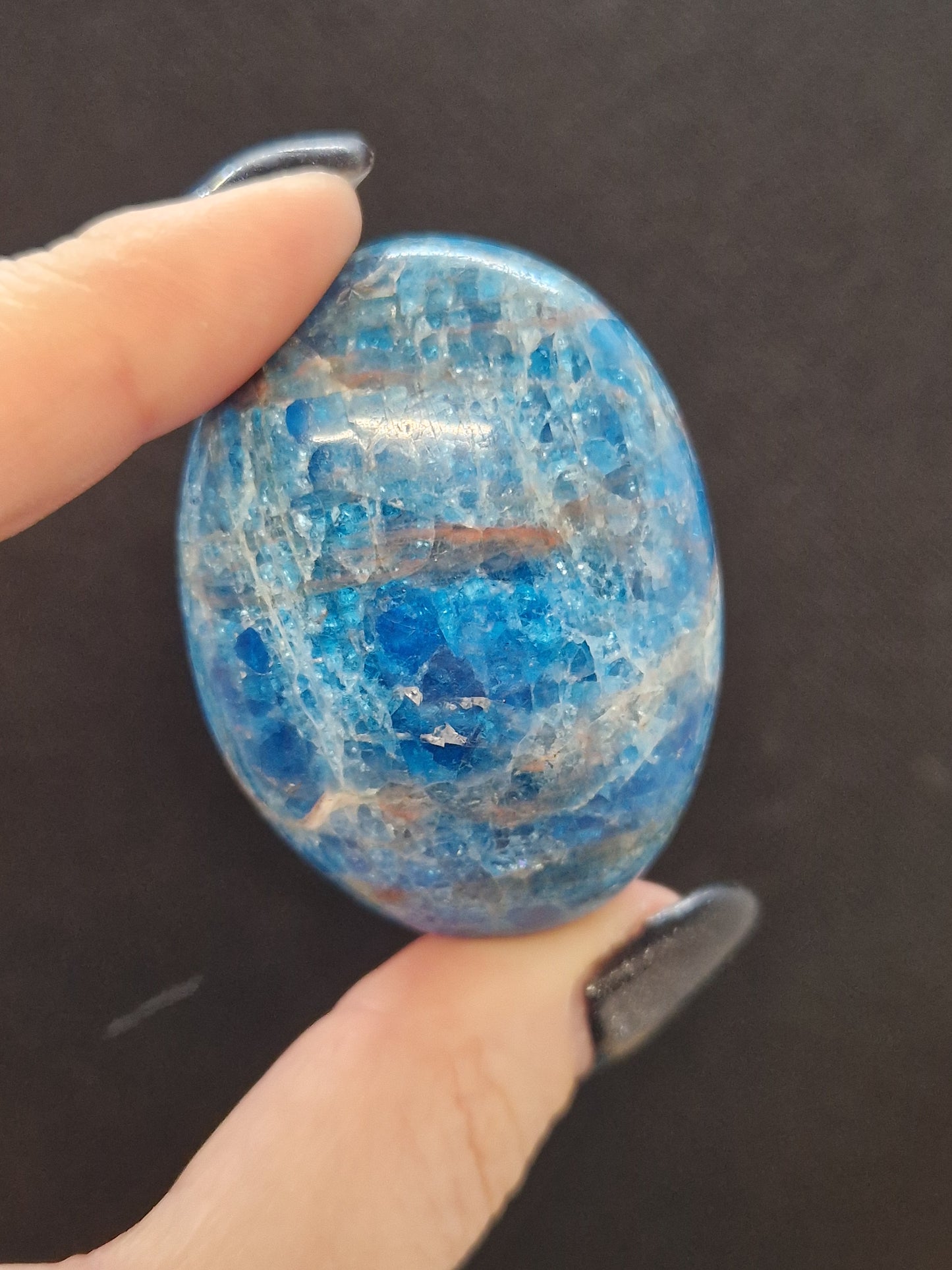 Galets Apatite bleue