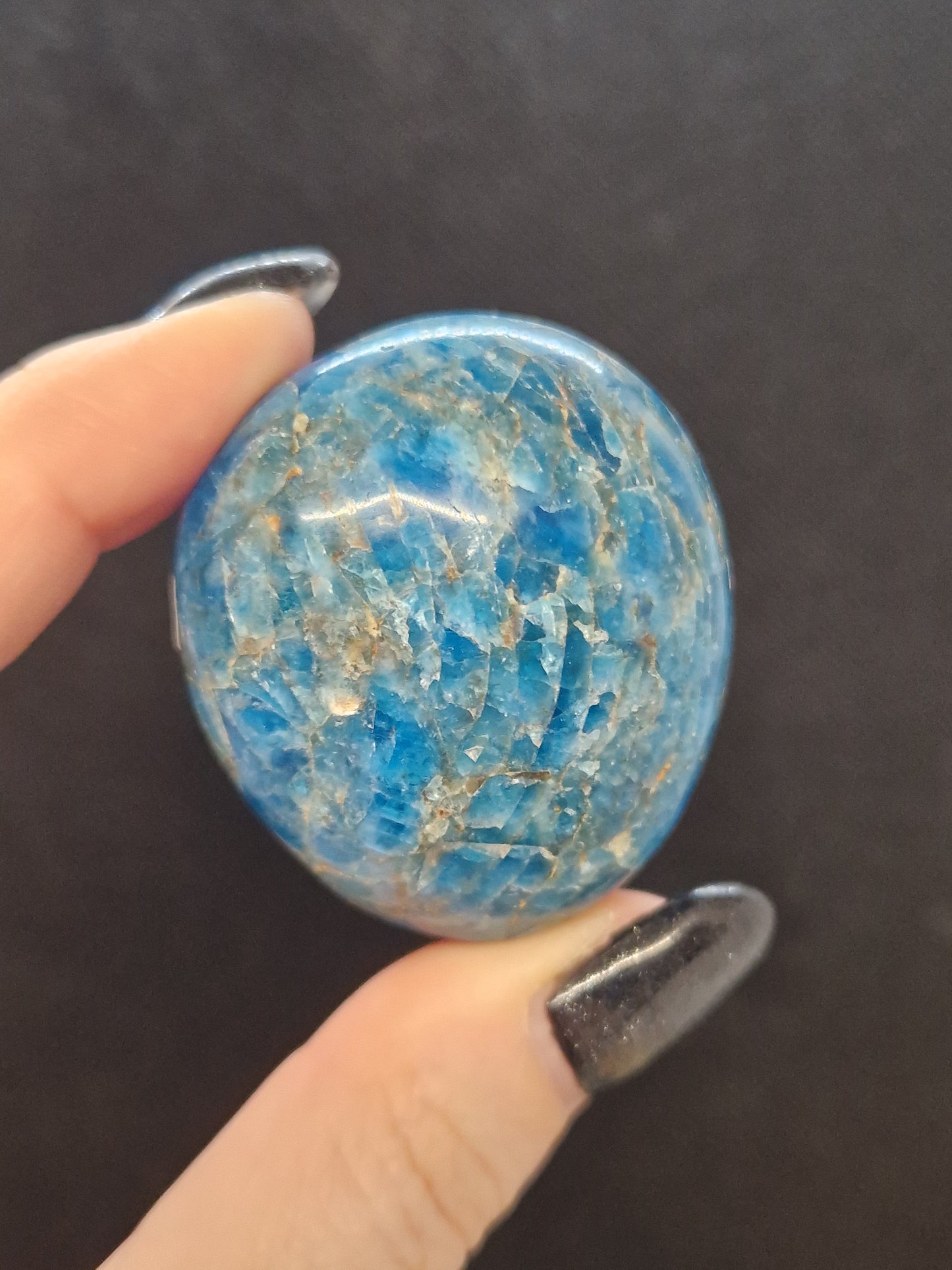 Galets Apatite bleue