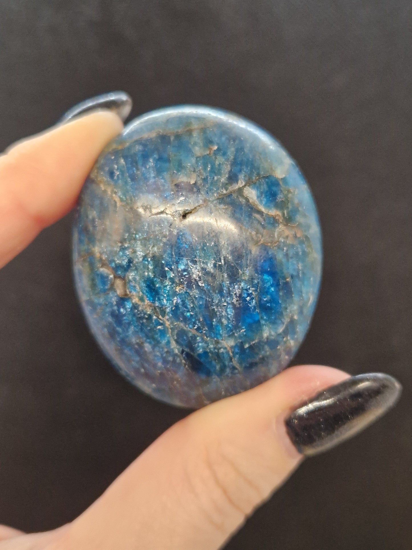 Galets Apatite bleue