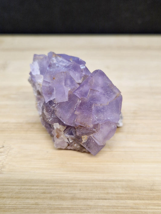 Fluorite violette brute