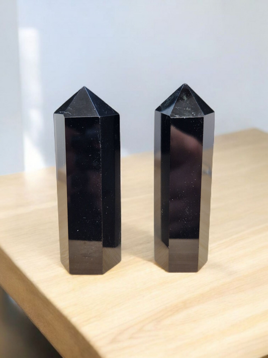 Pointes Obsidienne noire