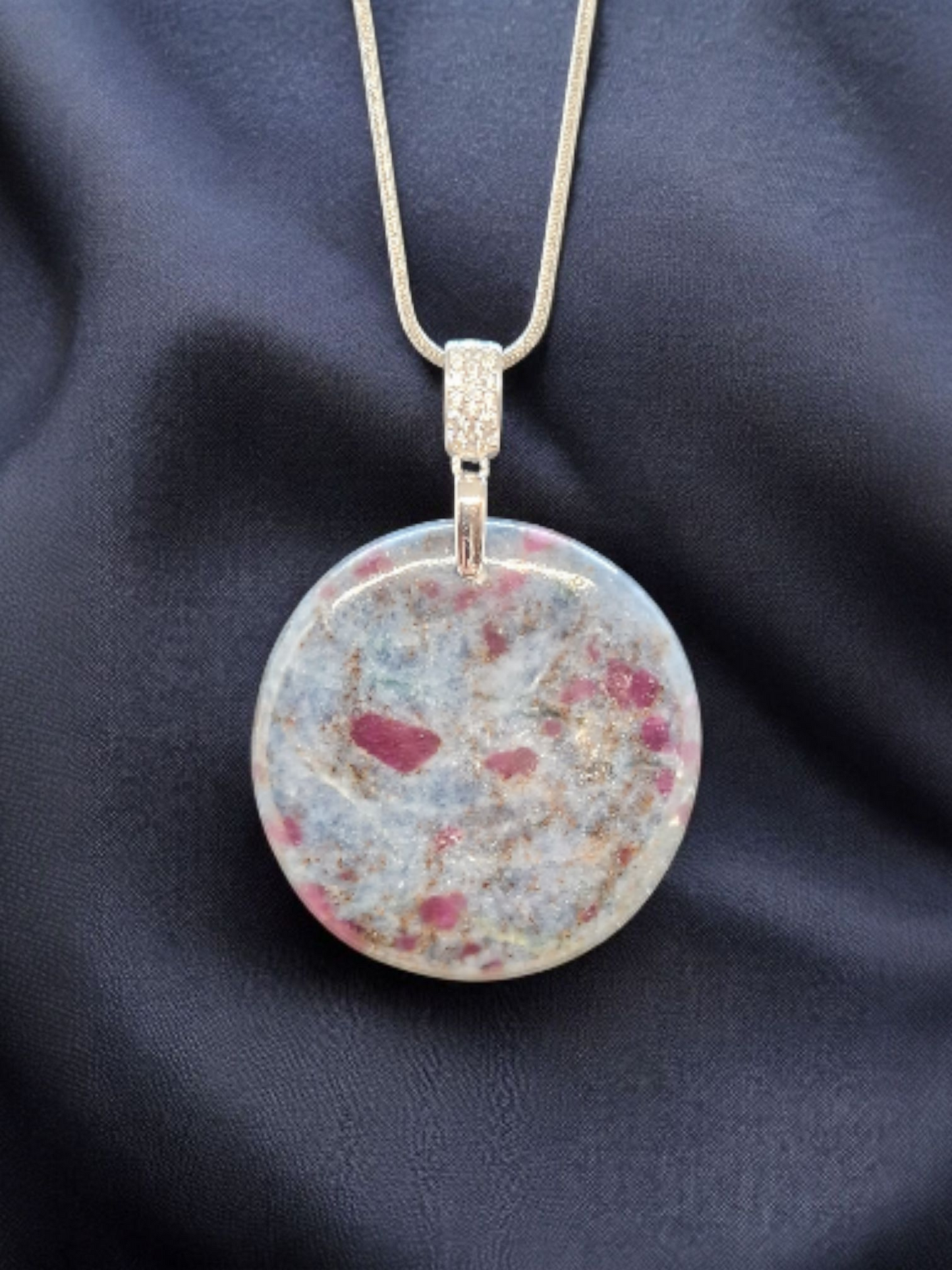 Pendentif Rubis Cyanite