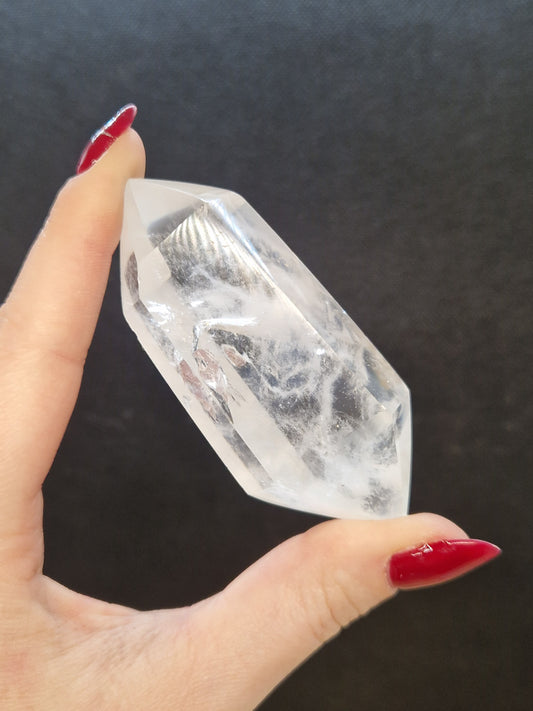 Biterminé cristal de roche