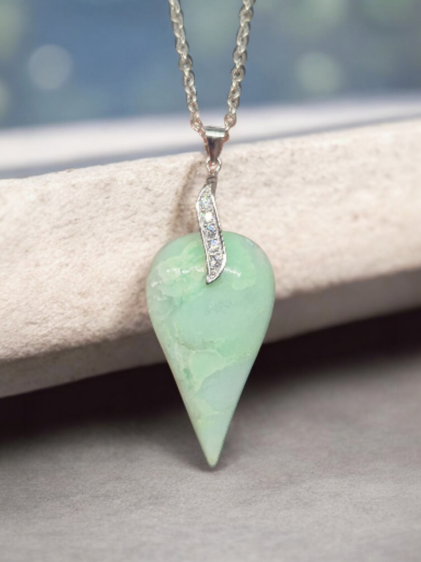 Pendentif Chrysoprase