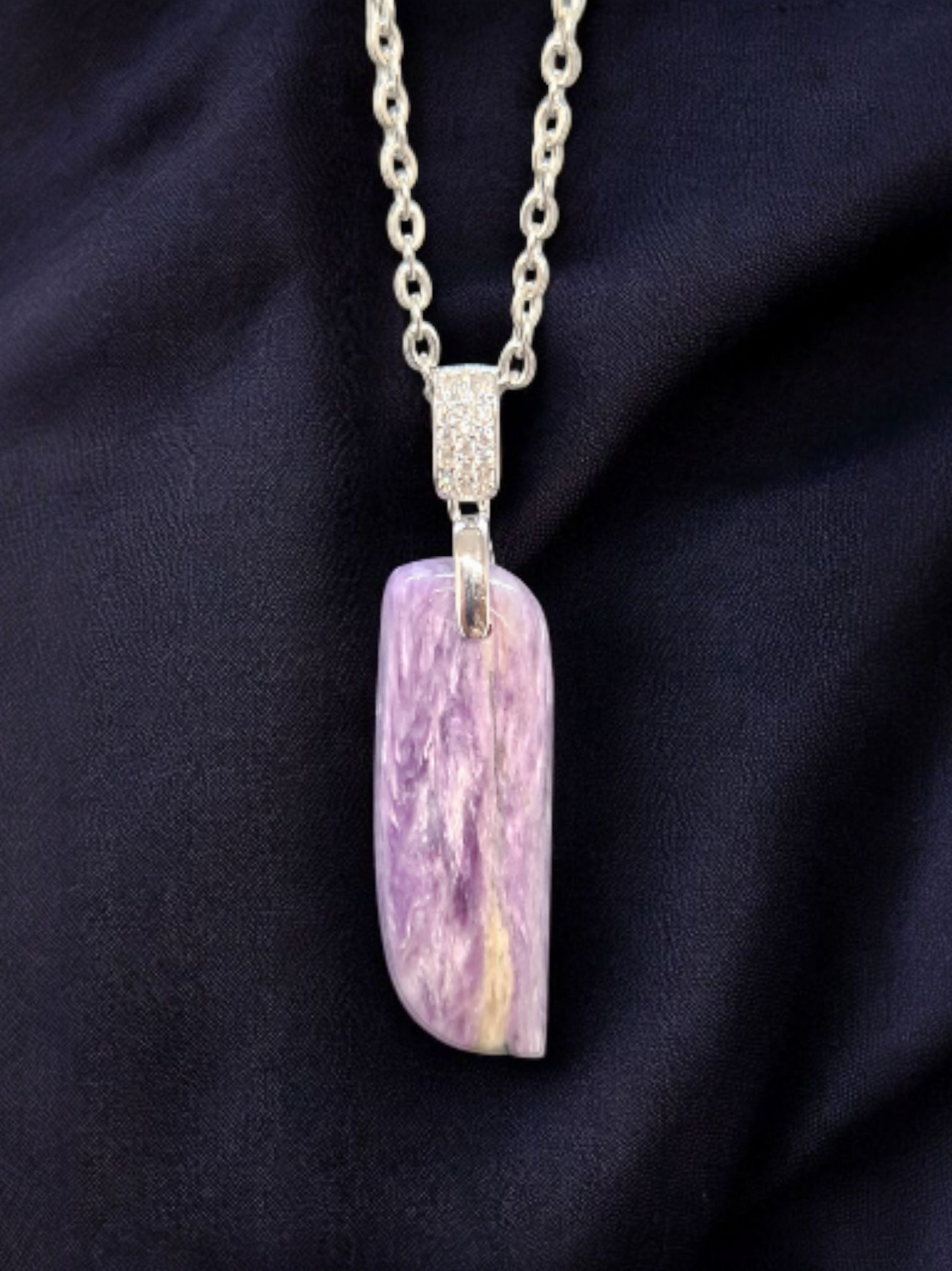 Pendentif Charoïte