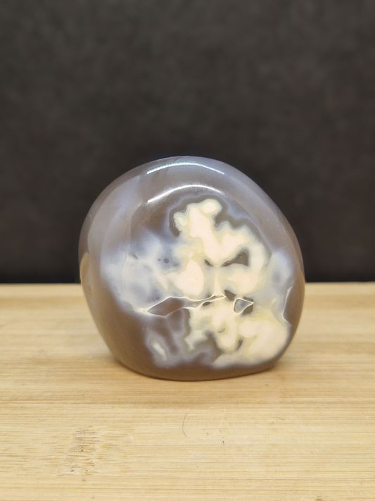 Forme libre Agate grise