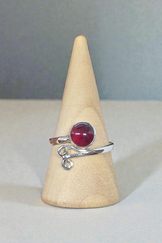 Bague Grenat Argent
