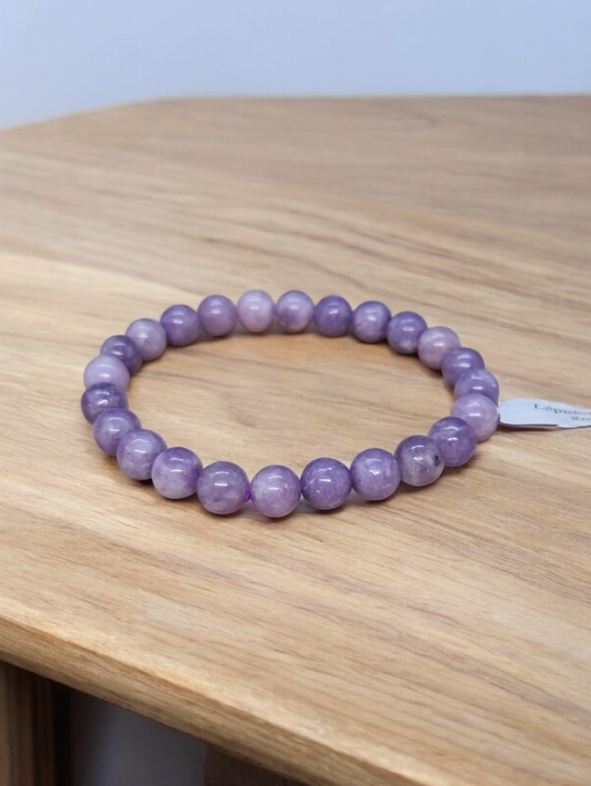Bracelet Lépidolite 8mm